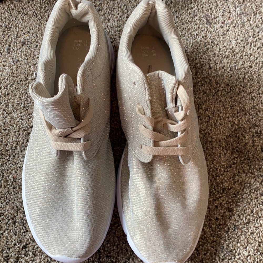 Glitter sparkle sneakers women’s atmosphere brand size 10 NEW